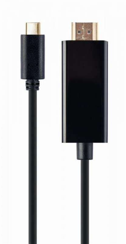 Кабель Cablexpert USB Type-C - HDMI (M/M), 2 м, черный  (A-CM-HDMIM-01)