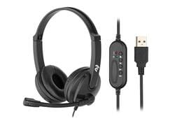 Купити Гарнітура 2E CH12 USB Black (2E-CH12SU) Гарнітура 2E CH12 USB Black (2E-CH12SU)