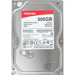 Накопитель HDD SATA  500GB Toshiba P300 7200rpm 64MB (HDWD105UZSVA)