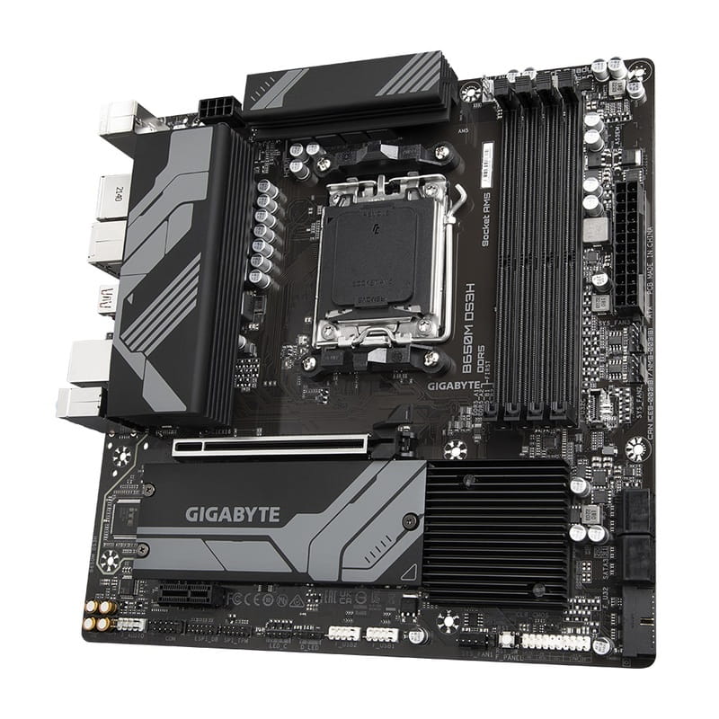 Материнская плата Gigabyte B650M DS3H Socket AM5