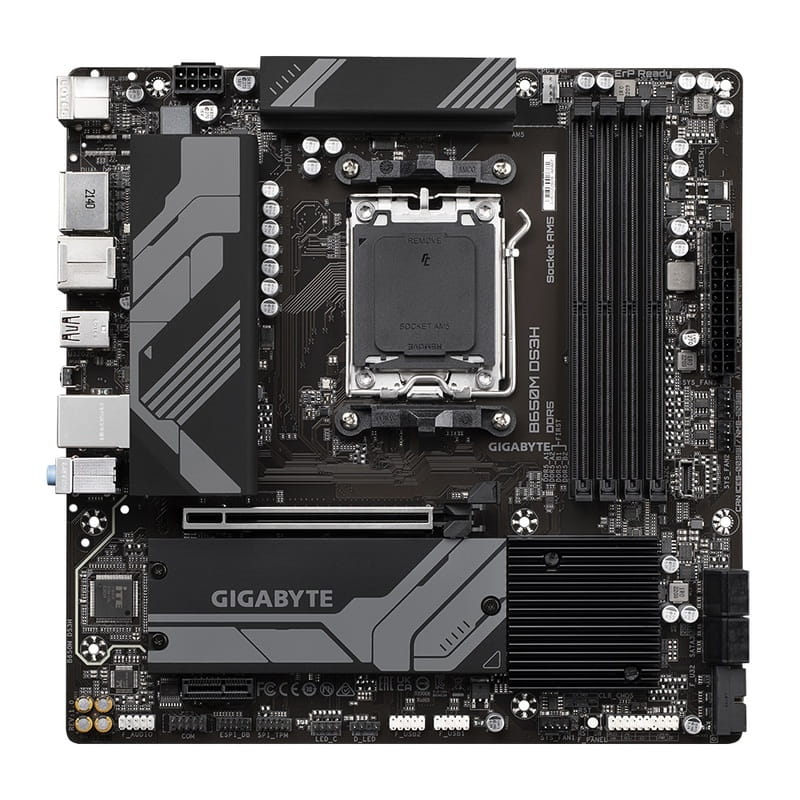 Материнская плата Gigabyte B650M DS3H Socket AM5
