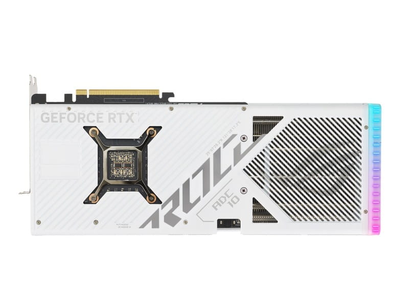 Видеокарта GF RTX 4080 16GB GDDR6X ROG Strix Gaming OC White Asus (ROG-STRIX-RTX4080-O16G-WHITE)