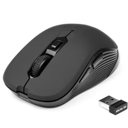Мышь беспроводная REAL-EL RM-330 Black
