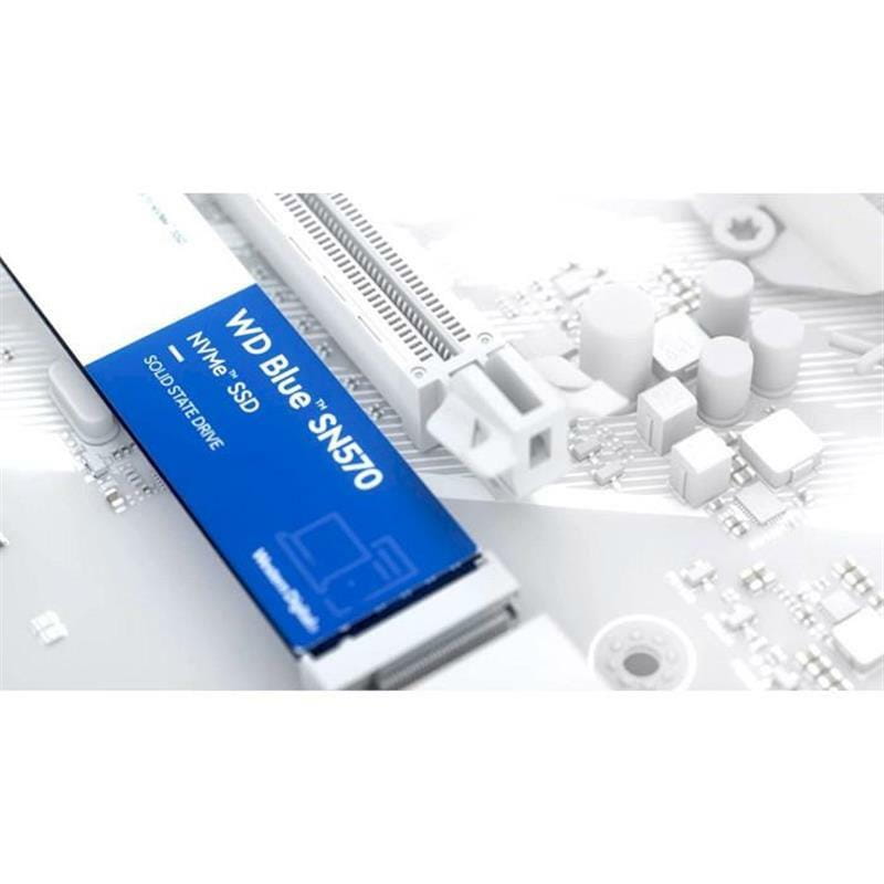Накопичувач SSD  250GB WD Blue SN570 M.2 2280 PCIe 3.0 x4 3D TLC (WDS250G3B0C)