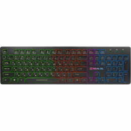 Клавиатура REAL-EL Comfort 7070 Ukr Black