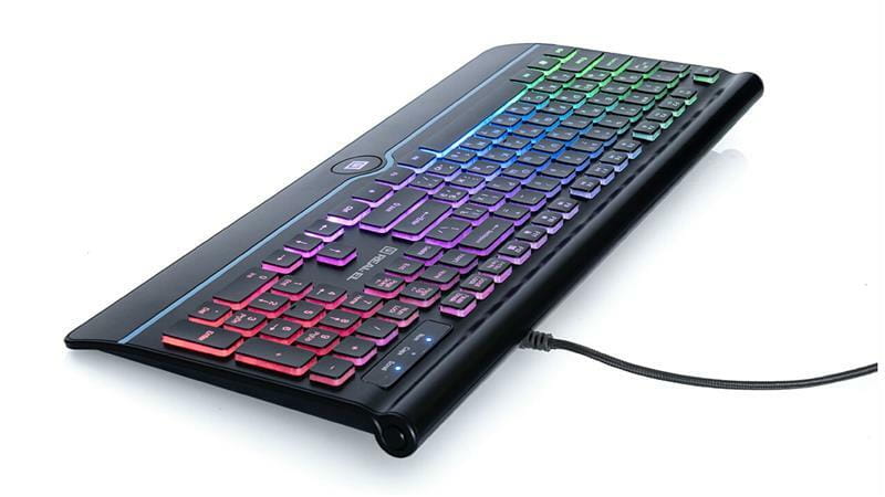Клавиатура REAL-EL Comfort 8000 Backlit Ukr Black