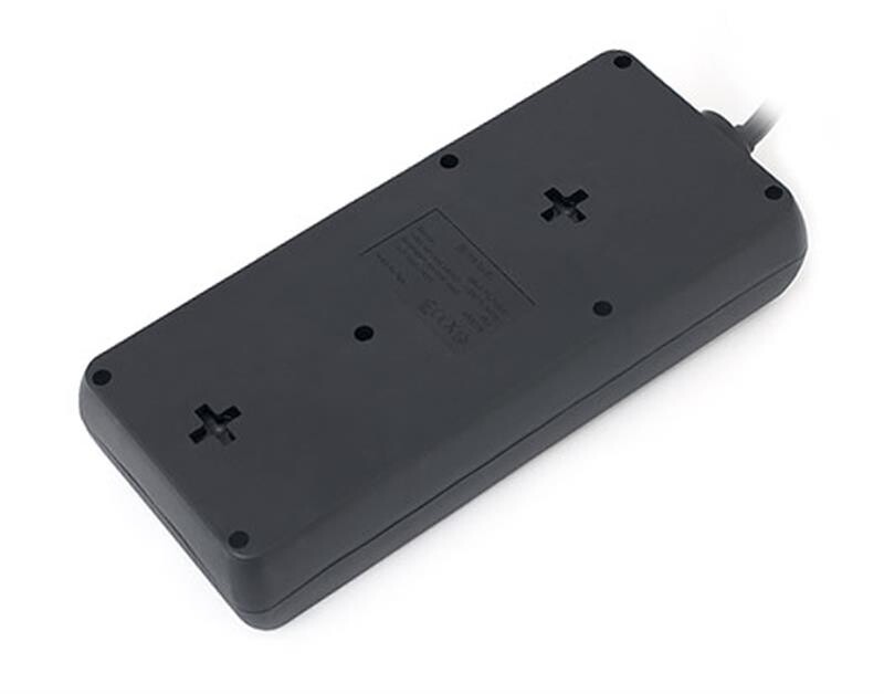 Фильтр питания REAL-EL RS-8 Protect 1.8 м Black