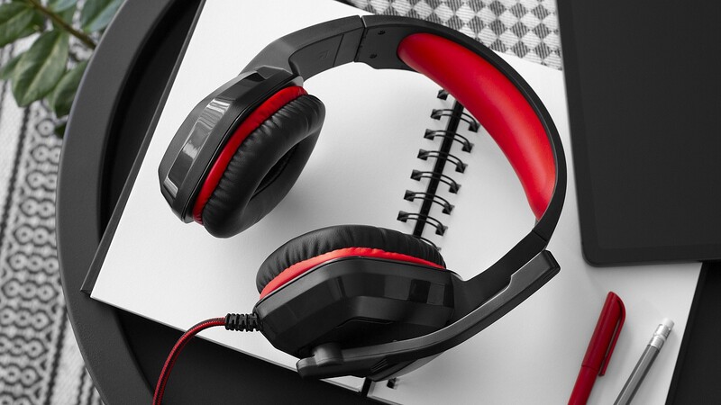 Гарнитура REAL-EL GDX-7550 Black/Red