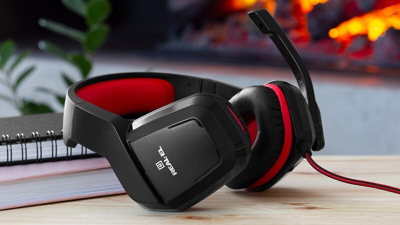 Гарнитура REAL-EL GDX-7550 Black/Red