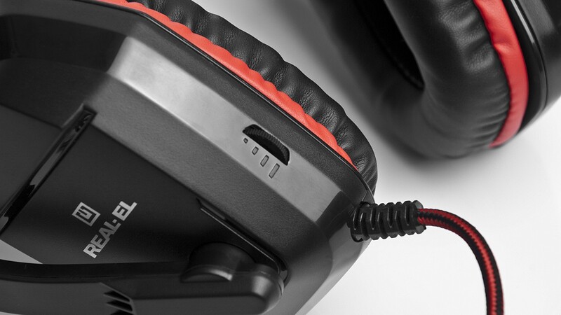 Гарнитура REAL-EL GDX-7550 Black/Red