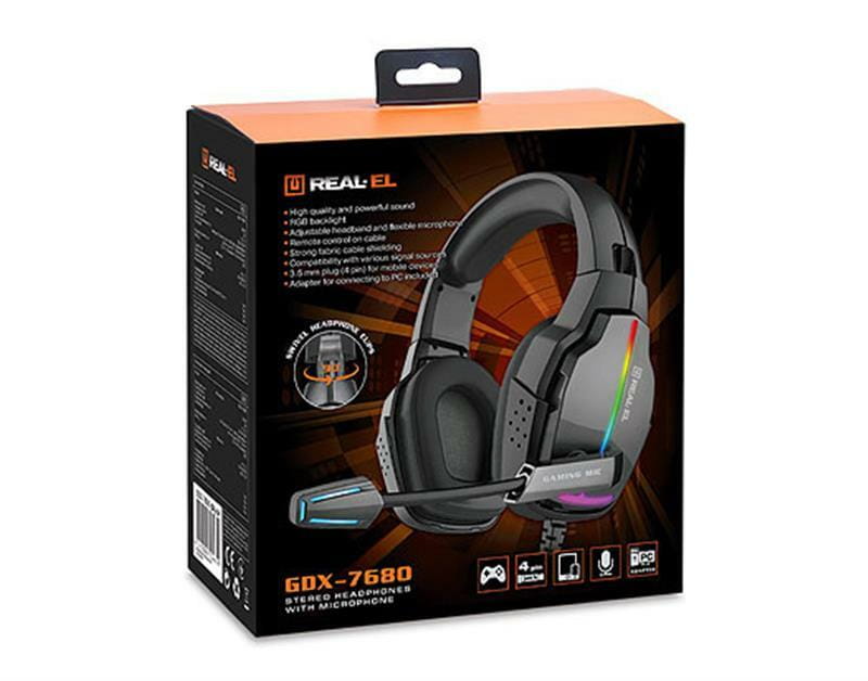 Гарнитура REAL-EL GDX-7680 Black