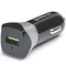 Фото - Автомобільний зарядний пристрій REAL-EL CA-30 QC3.0 (1USBx3A) Black/Grey | click.ua