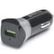 Фото - Автомобільний зарядний пристрій REAL-EL CA-30 QC3.0 (1USBx3A) Black/Grey | click.ua
