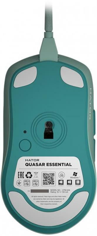 Мышь Hator Quasar Essential Mint (HTM-404)