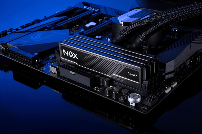 Модуль пам`ятi DDR4 2x8GB/3200 Apacer NOX (AH4U16G32C28YMBAA-2)