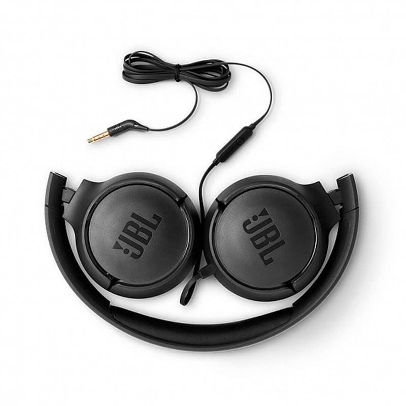 Гарнитура JBL Tune 500 Black (JBLT500BLK)