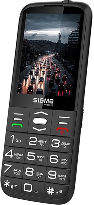 Мобильный телефон Sigma mobile Comfort 50 Grace Dual Sim Black