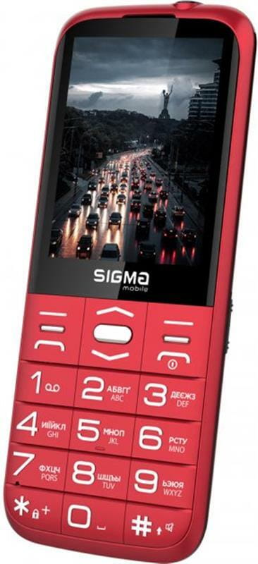 Мобильный телефон Sigma mobile Comfort 50 Grace Dual Sim Red
