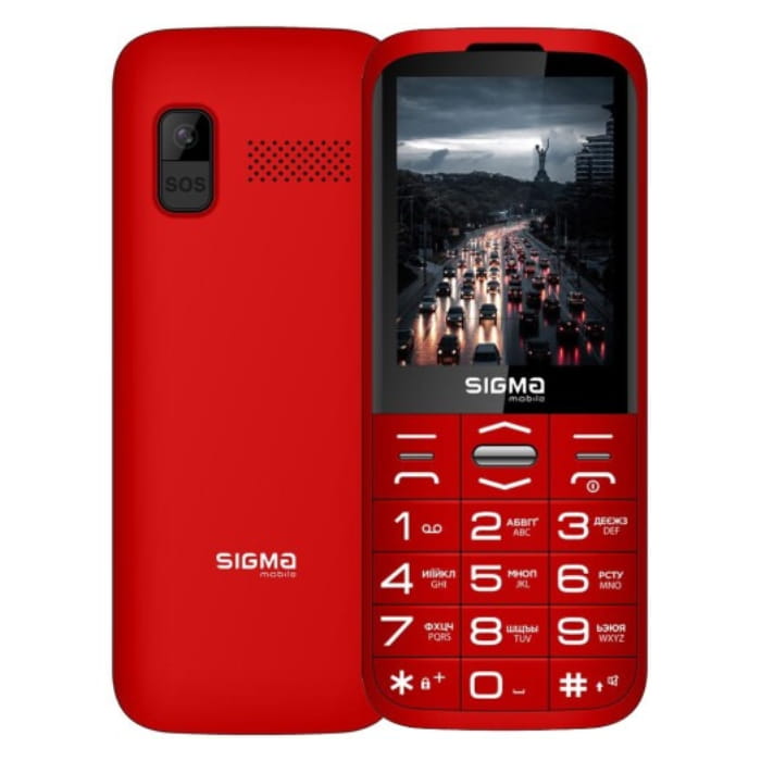 Мобильный телефон Sigma mobile Comfort 50 Grace Dual Sim Red