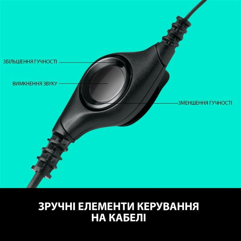 Гарнитура Logitech H390 USB (981-000406)