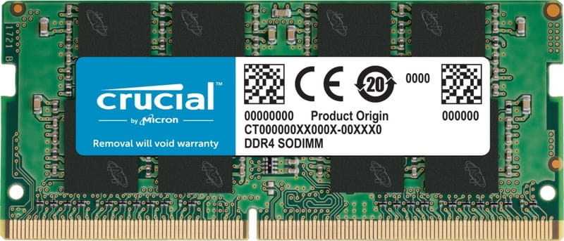 SO DIMM 8GB 2666 DDR4 Micron Crucial CT8G4SFRA266 816