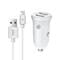 Фото - Автомобильное зарядное устройство Piko CC-312 (2USB, 3.1A) White + кабель Lightning (1283126538810) | click.ua