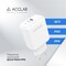 Фото - Зарядное устройство AccLab AL-TC125 1хType-C 5В/3A/25W QC/PD 3.0 White (1283126538841) | click.ua