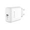 Фото - Зарядное устройство AccLab AL-TC125 1хType-C 5В/3A/25W QC/PD 3.0 White (1283126538841) | click.ua