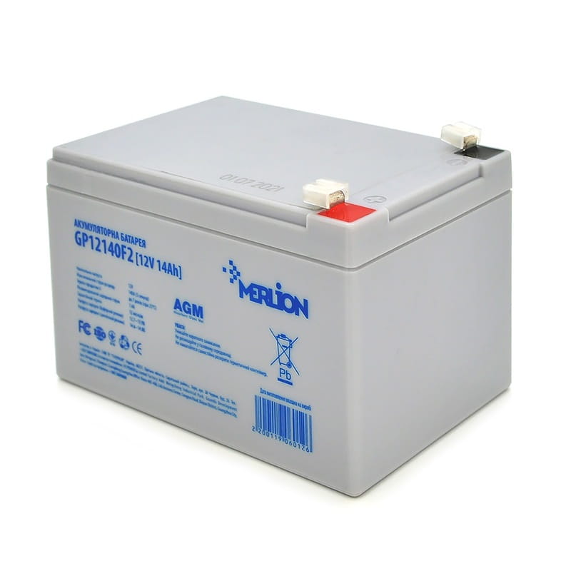Аккумуляторная батарея Merlion 12V 14AH (GP12140F2/06012) AGM