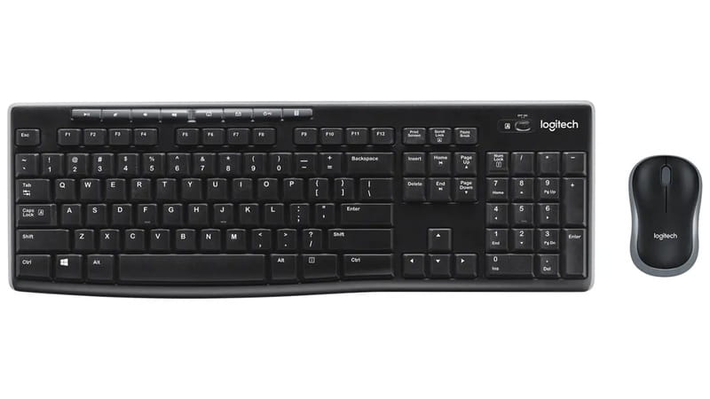 Комплект (клавиатура, мышь) беспроводной Logitech MK270 Wireless Combo (920-004508)