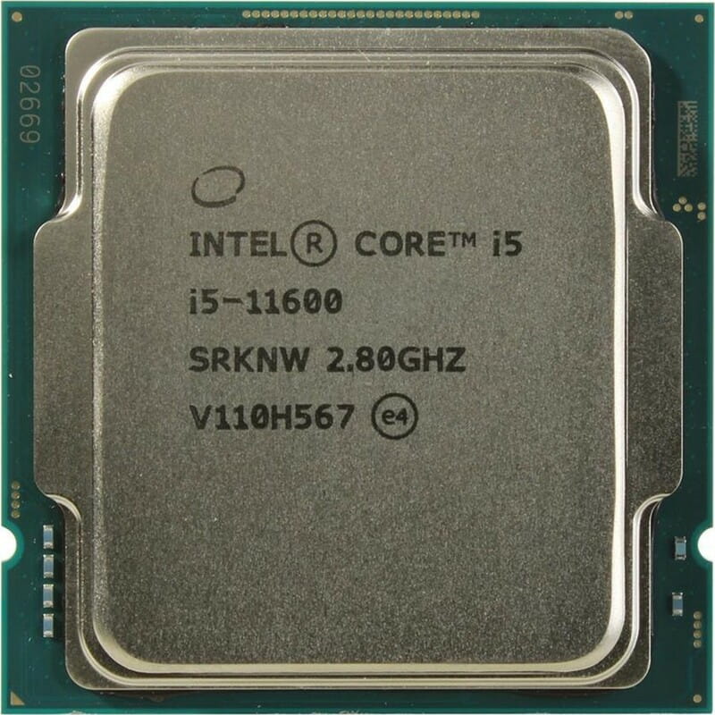 Процессор Intel Core i5 11600 2.8GHz (12MB, Rocket Lake, 65W, S1200) Tray (CM8070804491513)