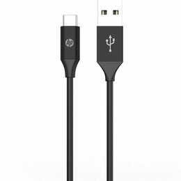 Кабель HP USB - USB-C, 1м, чорний (DHC-TC102-1M)