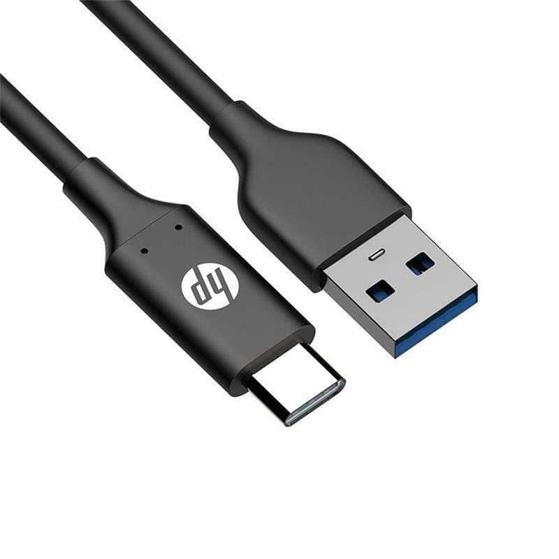 Кабель HP USB - USB-C, 1м, чорний (DHC-TC102-1M)