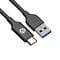 Фото - Кабель HP USB - USB-C, 1м, чорний (DHC-TC102-1M) | click.ua