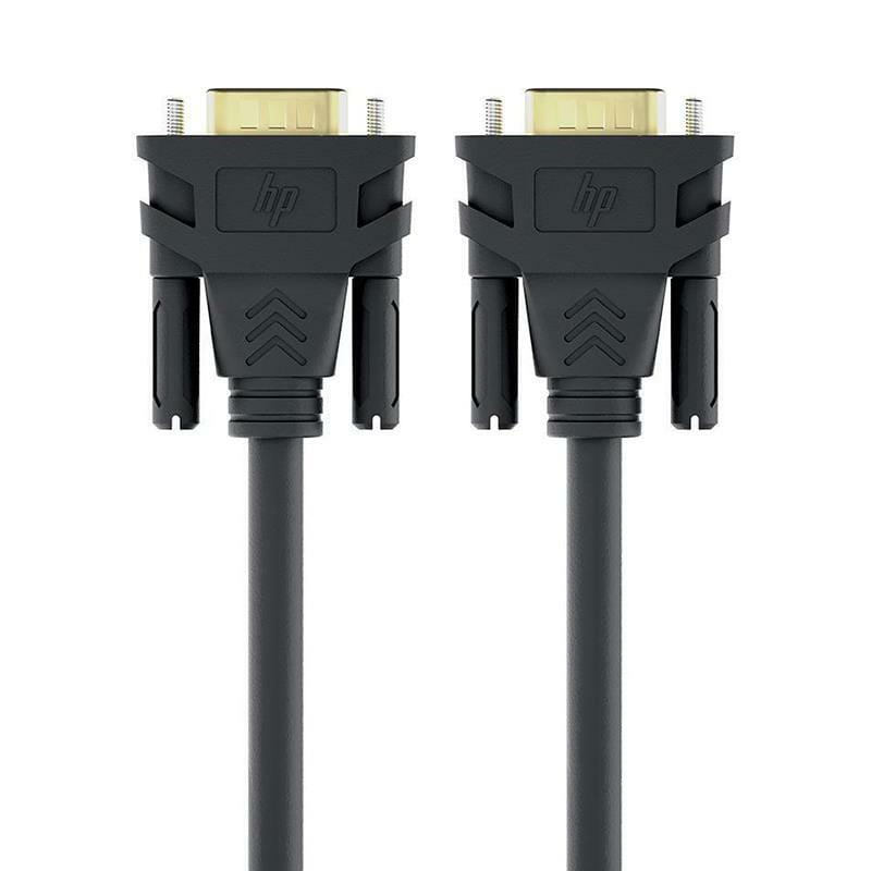 Кабель HP VGA - VGA, (M/M), 2 м, Black (DHC-VG100-2M)