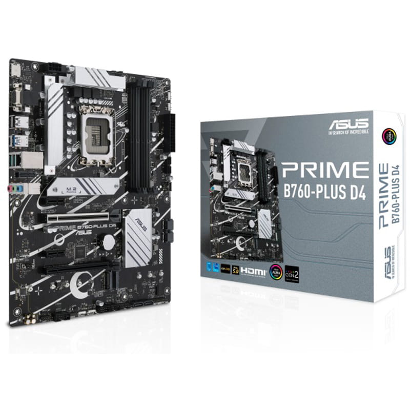 Материнская плата Asus Prime B760-Plus D4 Socket 1700