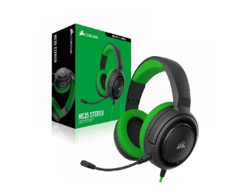 Гарнитура Corsair HS35 Green (CA-9011197-EU)