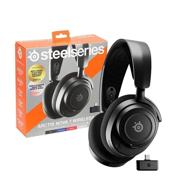 Bluetooth-гарнитура SteelSeries Arctis Nova 7 Black (SS61553)