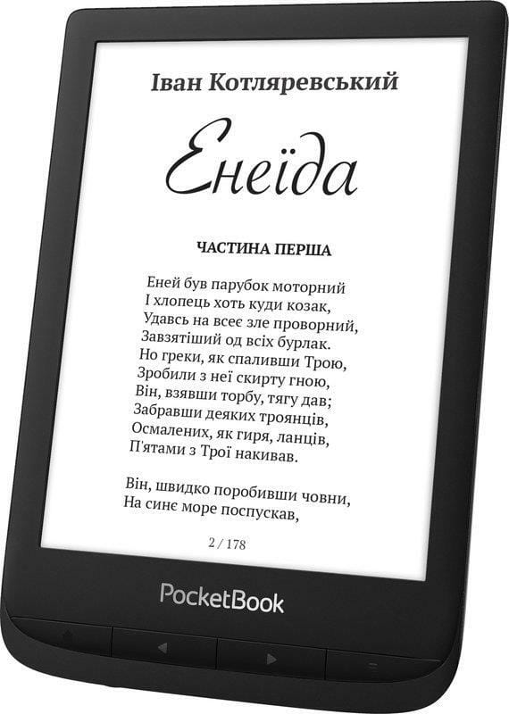 Електронна книга PocketBook 628 Black (PB628-P-WW)