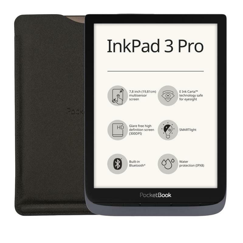 Електронна книга PocketBook InkPad3 Pro 740 Metallic Grey (PB740-2-J-WW)