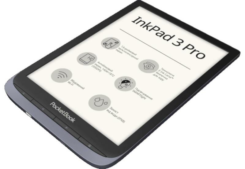 Електронна книга PocketBook InkPad3 Pro 740 Metallic Grey (PB740-2-J-WW)
