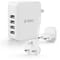 Фото - Мережевий зарядний пристрій Ttec Quattro Traveler 4хUSB 5.1A/25Вт White (2SC02BUK) | click.ua