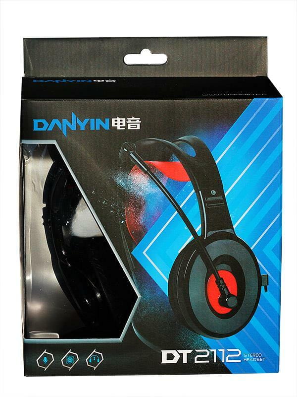 Гарнитура Somic Danyin DT-2112 Black/Red