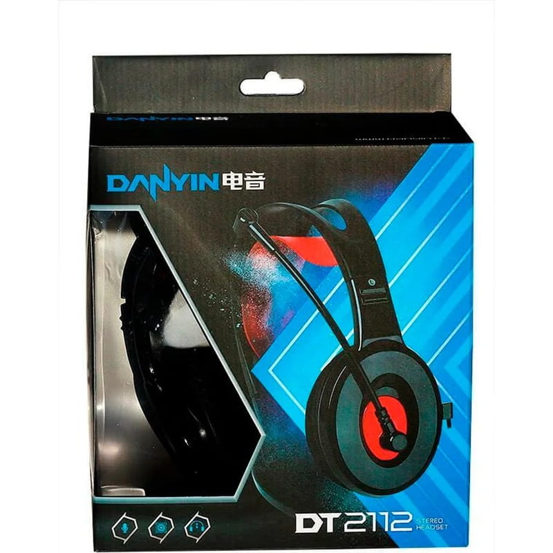 Гарнитура Somic Danyin DT-2112 Black/Red