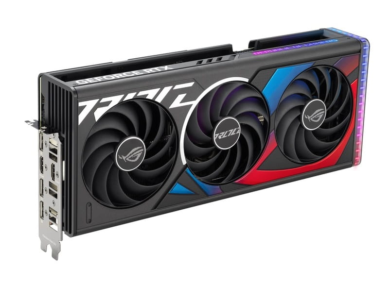 Видеокарта GF RTX 4070 Ti 12GB GDDR6X ROG Strix Gaming OC Asus (ROG-STRIX-RTX4070TI-O12G-GAMING)