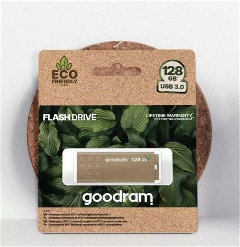 Флеш-накопитель USB3.0 128GB Goodram UME3 Eco Friendly (UME3-1280EFR11)