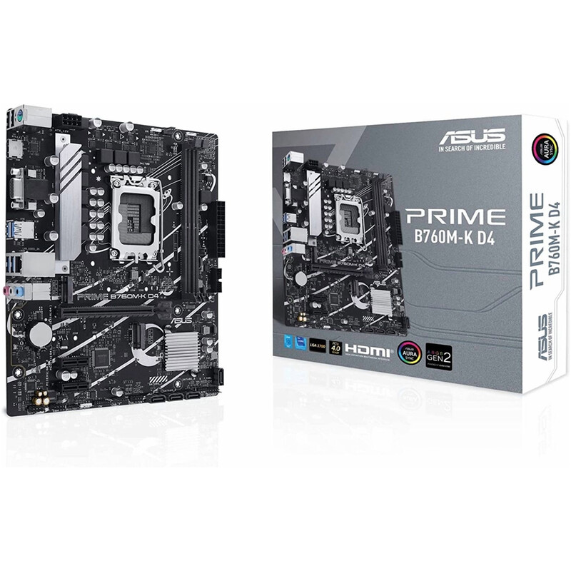 Материнська плата Asus Prime B760M-K D4 Socket 1700