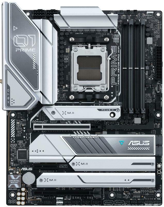 Материнская плата Asus Prime X670E-Pro WiFi Socket AM5