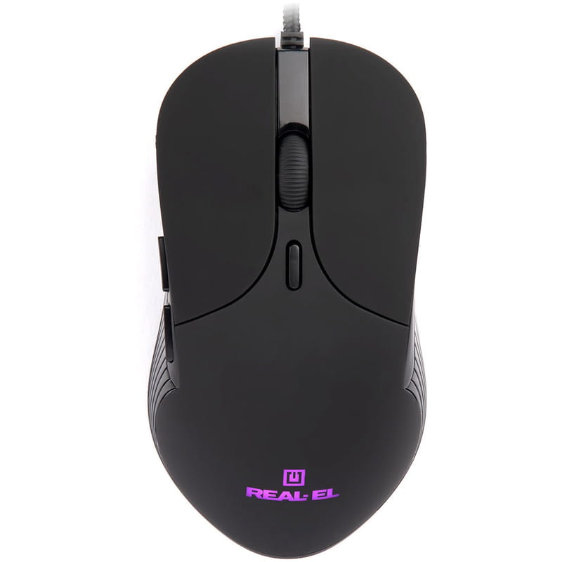 Миша REAL-EL RM-295 Black (EL123200031)