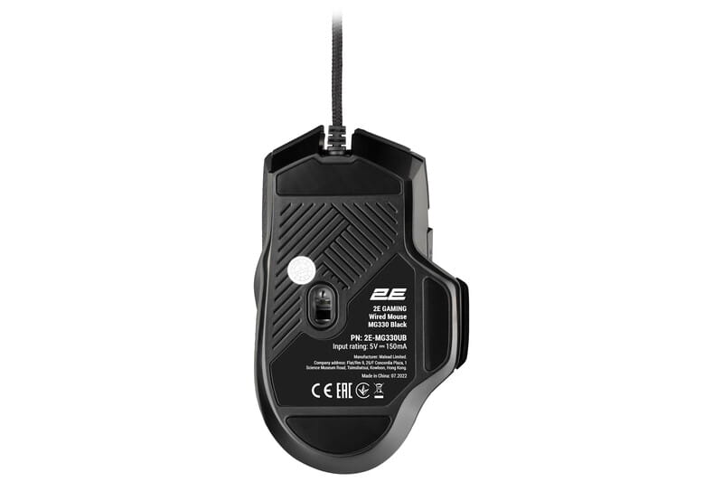 Мышь 2E Gaming MG330 RGB USB Black (2E-MG330UB)